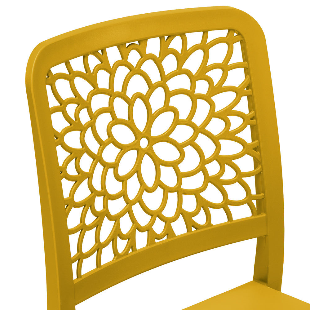 Sedia in polipropilene Tiche impilabile Design moderno da Interno/Esterno