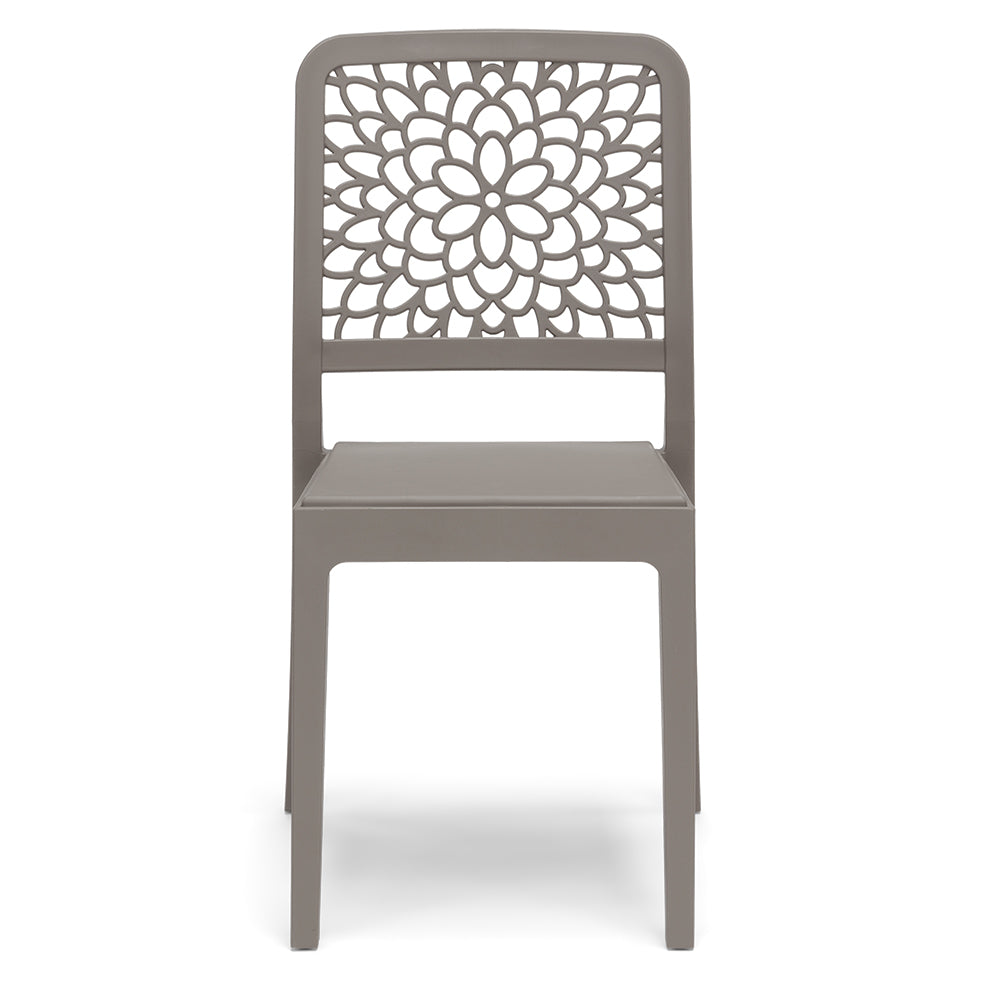 Sedia in polipropilene Tiche impilabile Design moderno da Interno/Esterno
