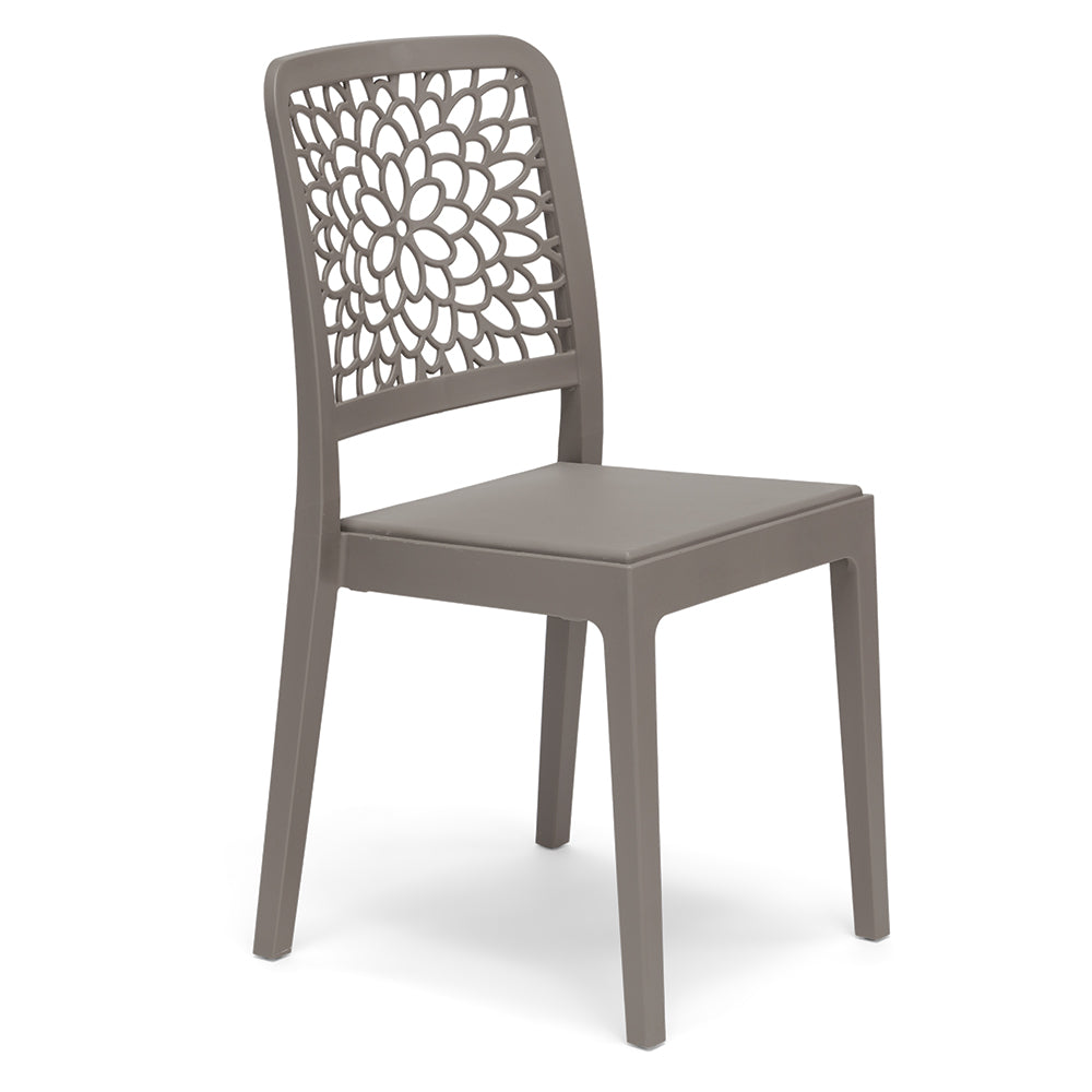 Sedia in polipropilene Tiche impilabile Design moderno da Interno/Esterno