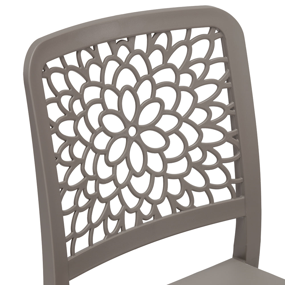 Sedia in polipropilene Tiche impilabile Design moderno da Interno/Esterno