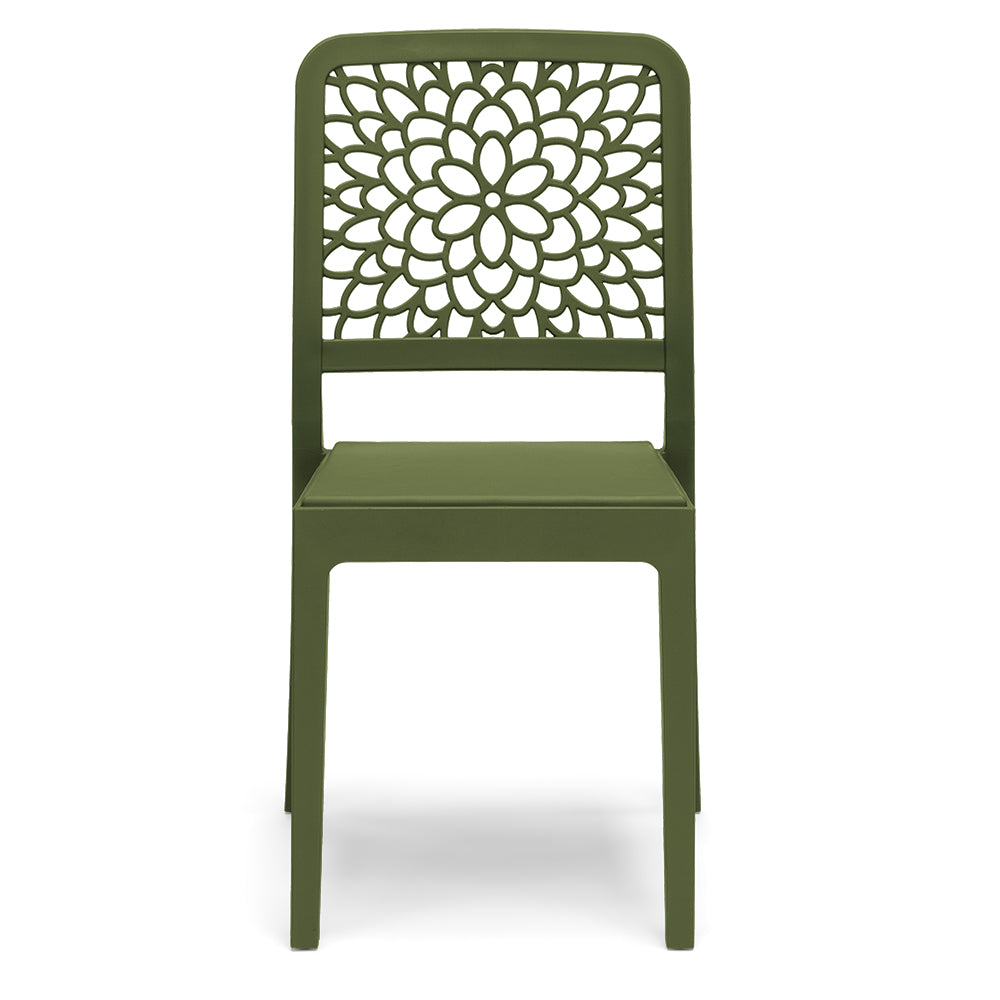 Sedia in polipropilene Tiche impilabile Design moderno da Interno/Esterno