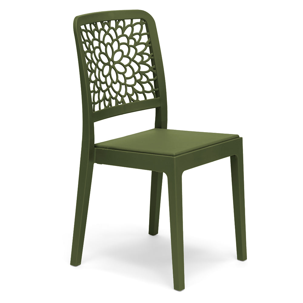 Sedia in polipropilene Tiche impilabile Design moderno da Interno/Esterno