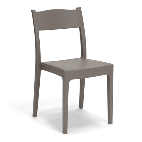 Sedia in polipropilene Vesta impilabile Design moderno da Interno/Esterno