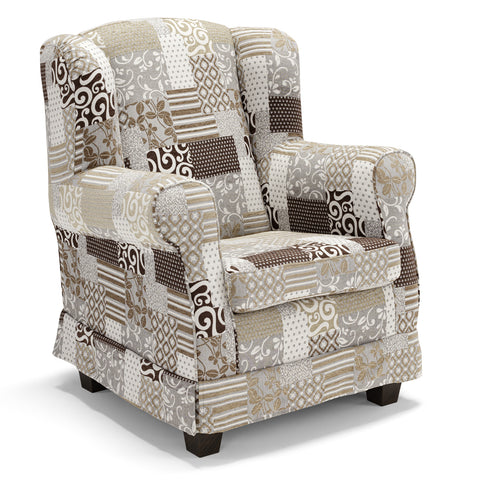 Poltrona artigianale 100% MADE IN ITALY modello Annette